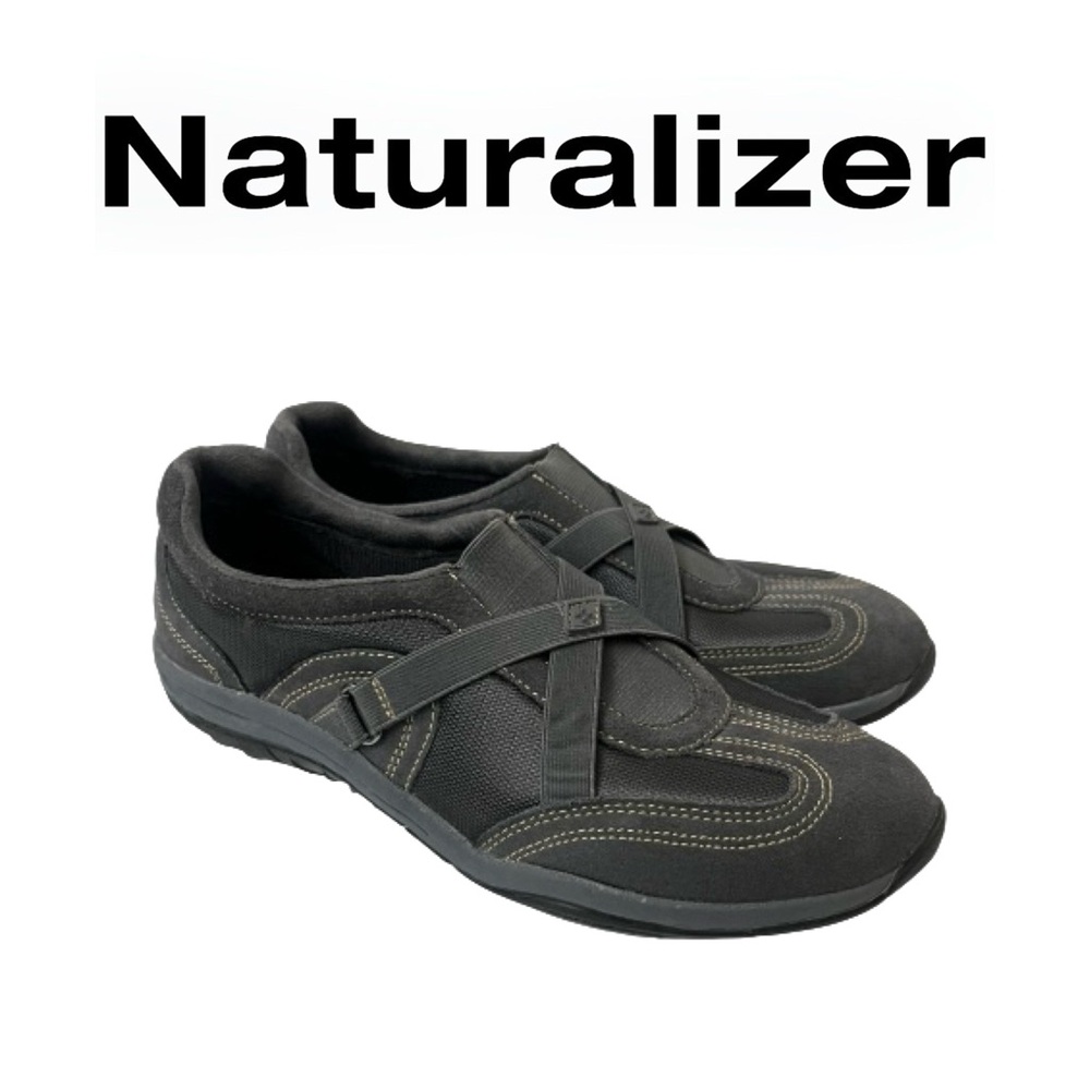 Naturalizer Women’s Gray Slip On Sneakers - Size 9
